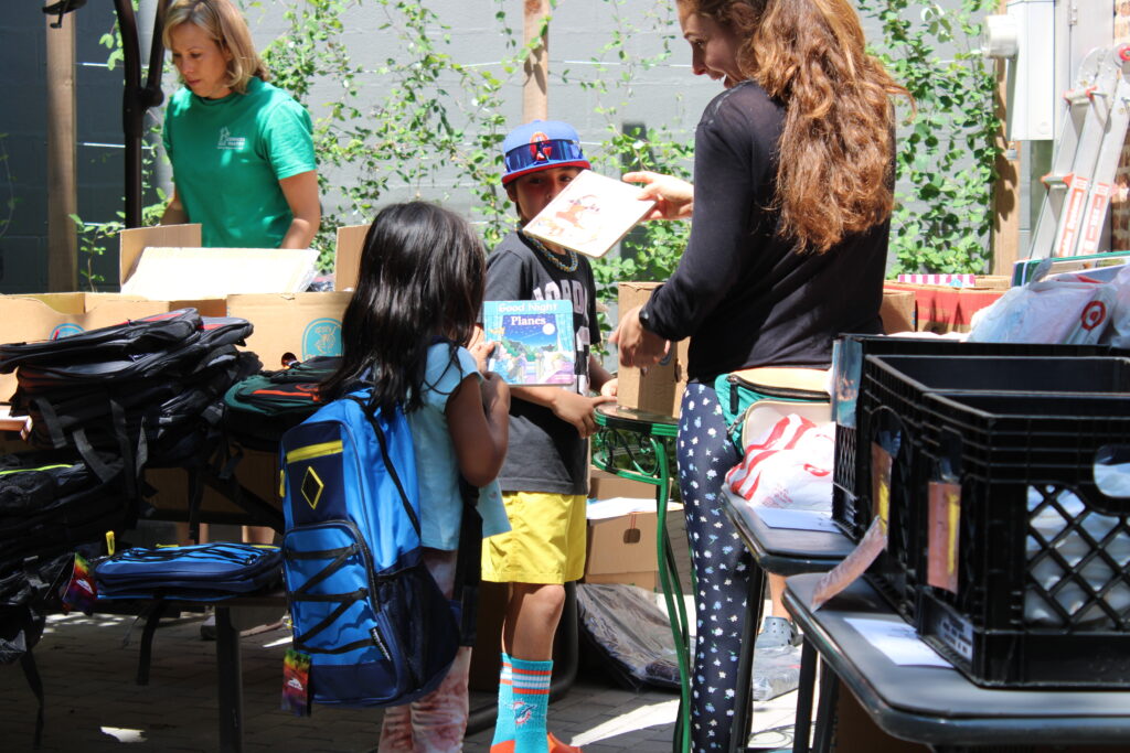 Common Pantry School Supplies Distribution. 